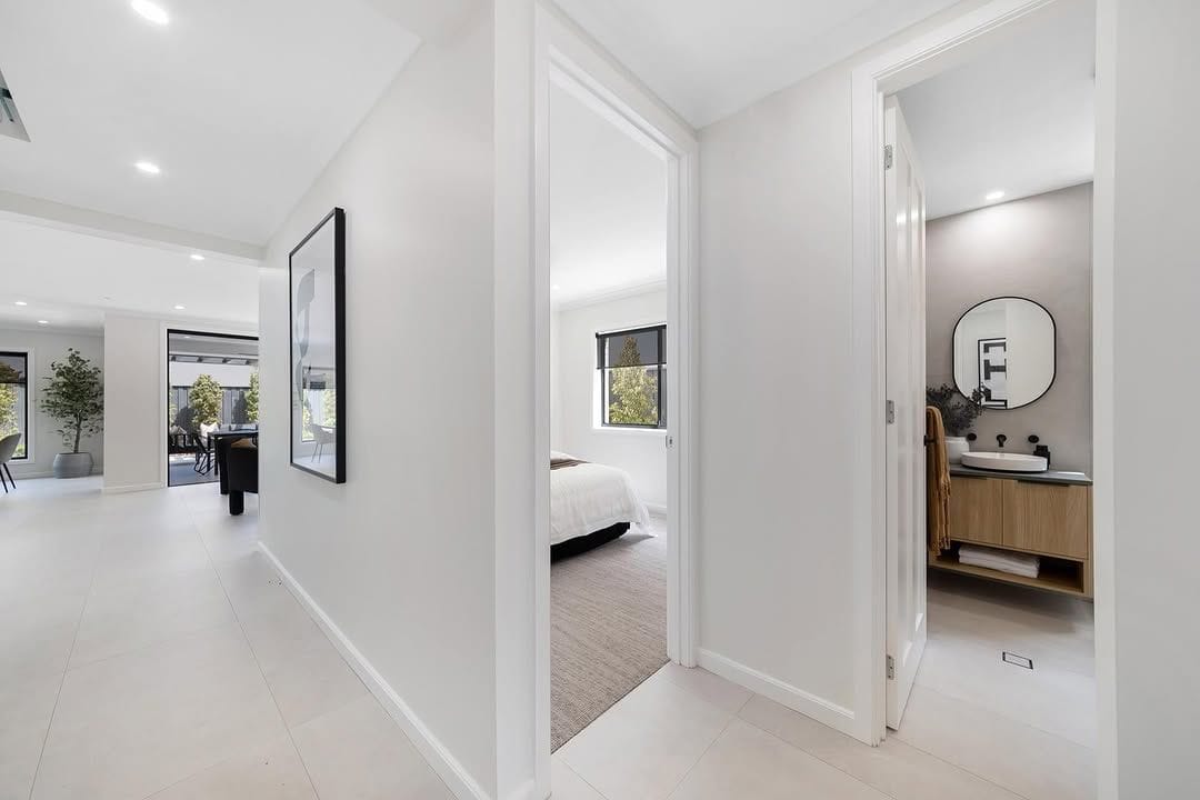 Bright living room repaint in Maitland